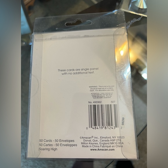 New Graduation Party Set of 50 Blank Invitations - Picture 2 of 6